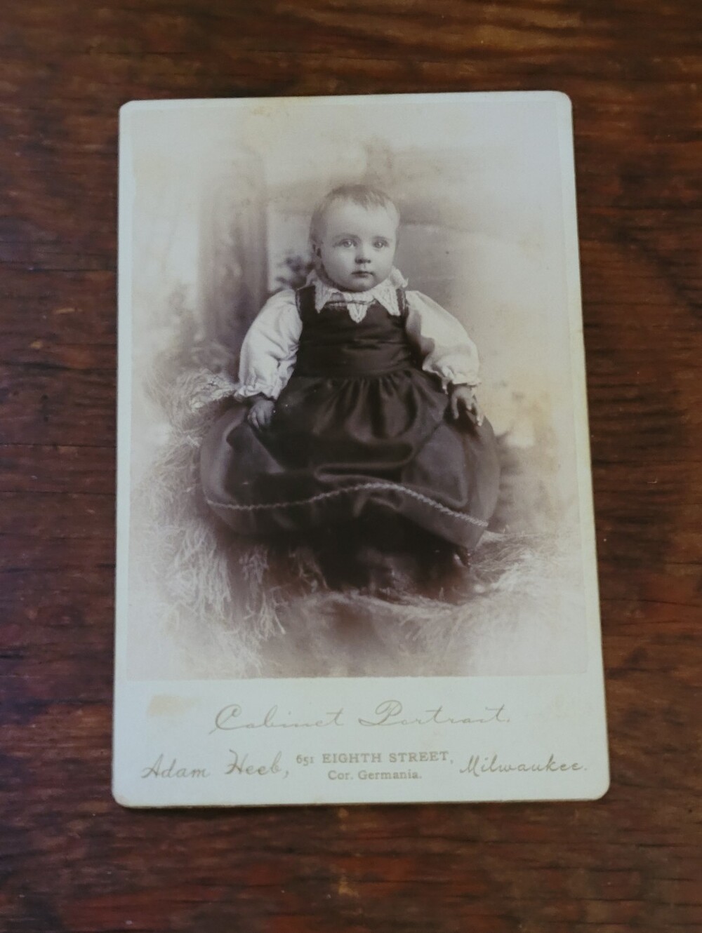 Vintage Portrait of an Infant